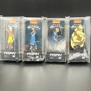 Figpin Avatar Pins (Aang,Katara,Sokka,Appa)
